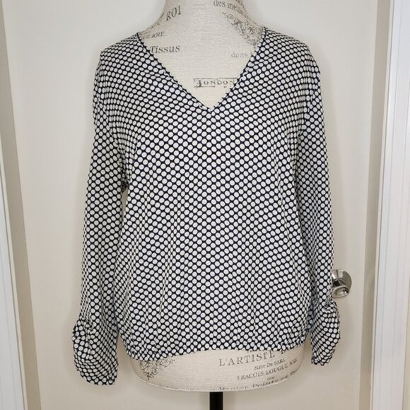 Cynthia Rowley polkadot top - Picture 1 of 4